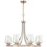 1_Millennium Lighting Ashford 8 Light Chandelier in Modern Gold