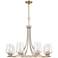 Millennium Lighting Ashford 8 Light Chandelier in Modern Gold
