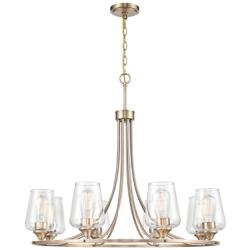 Millennium Lighting Ashford 8 Light Chandelier in Modern Gold