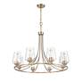 4_Millennium Lighting Ashford 8 Light Chandelier in Modern Gold more views