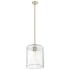 Millennium Lighting Ashli 1 Light Pendant Fixture in Modern Gold