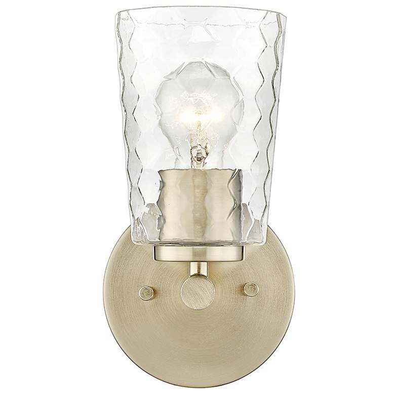 Image 1 Millennium Lighting Ashli 1 Light Wall Sconce in Modern Gold