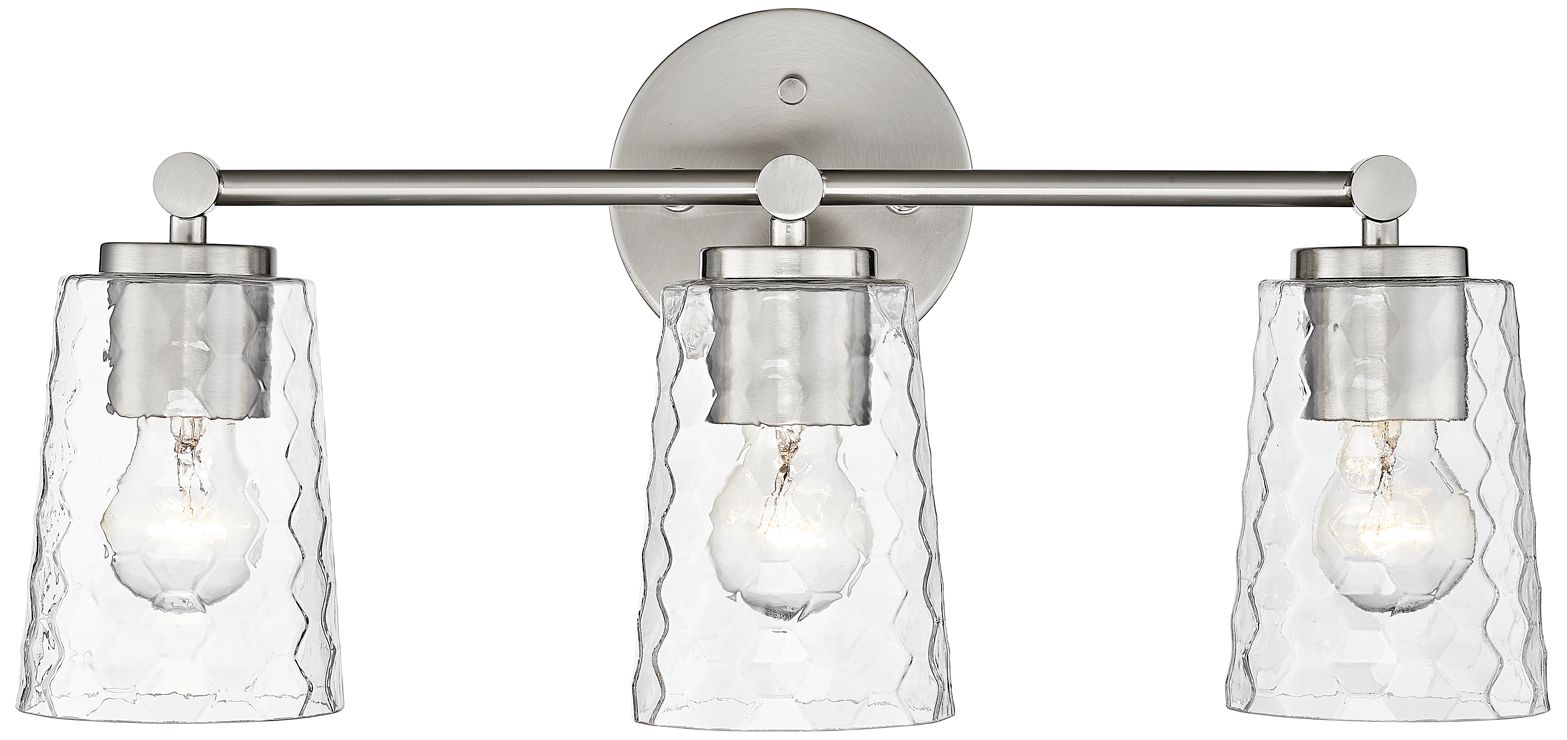 Millennium Lighting Ashli 3 Light Vanity Fixture in Brushed Nickel