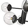5_Millennium Lighting Avell 6 Light Pendant Fixture in Matte Black more views