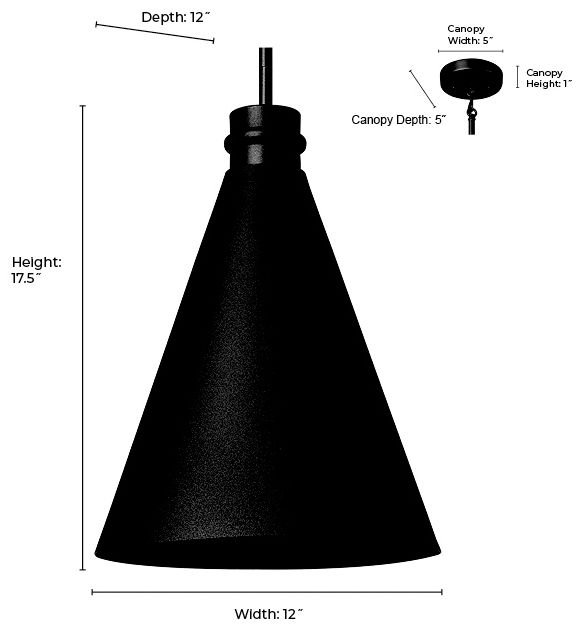 Image 6 Millennium Lighting Axston 1-Light Outdoor Pendant in Textured Black more views