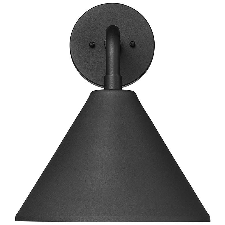 Image 1 Millennium Lighting Axston 1-Light Outdoor Wall Sconce in Textured Black
