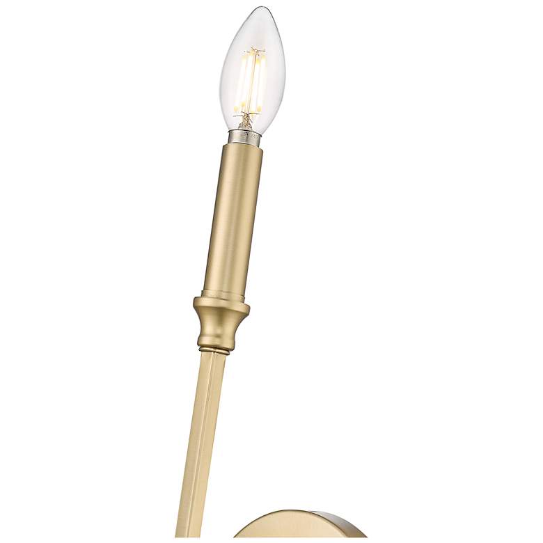 Image 4 Millennium Lighting Azara 12 Inch High 1-Light Sconce in Matte Black more views