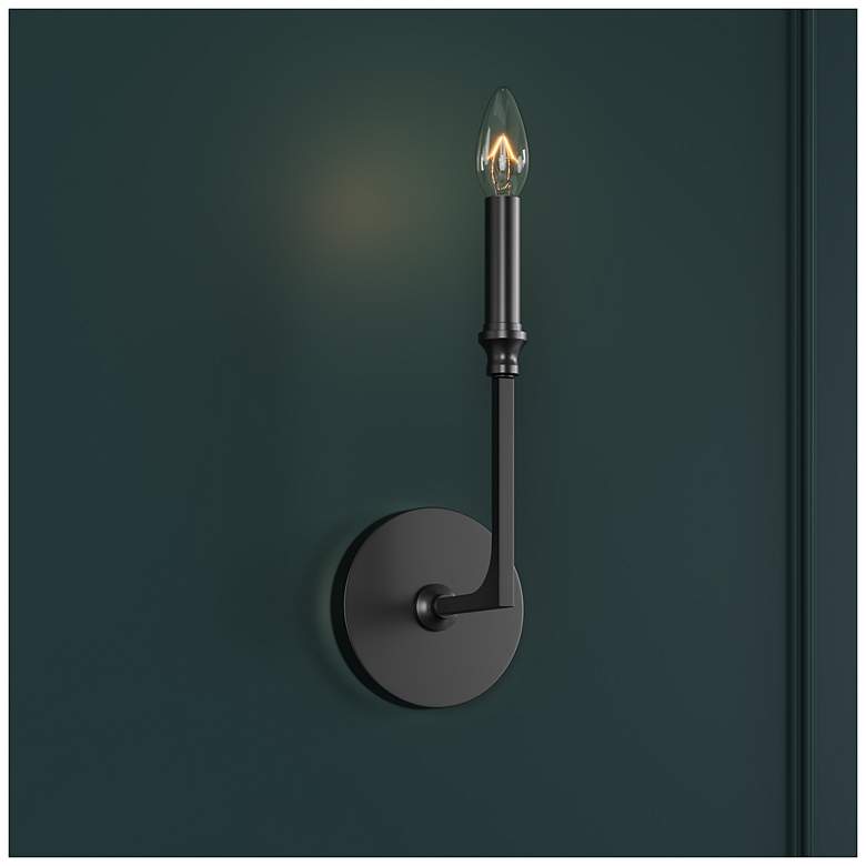 Image 7 Millennium Lighting Azara 12 Inch High 1-Light Sconce in Vintage Brass more views