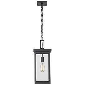 Image1 of Millennium Lighting Barkeley 1 Light 20 inch Outdoor Lantern Black