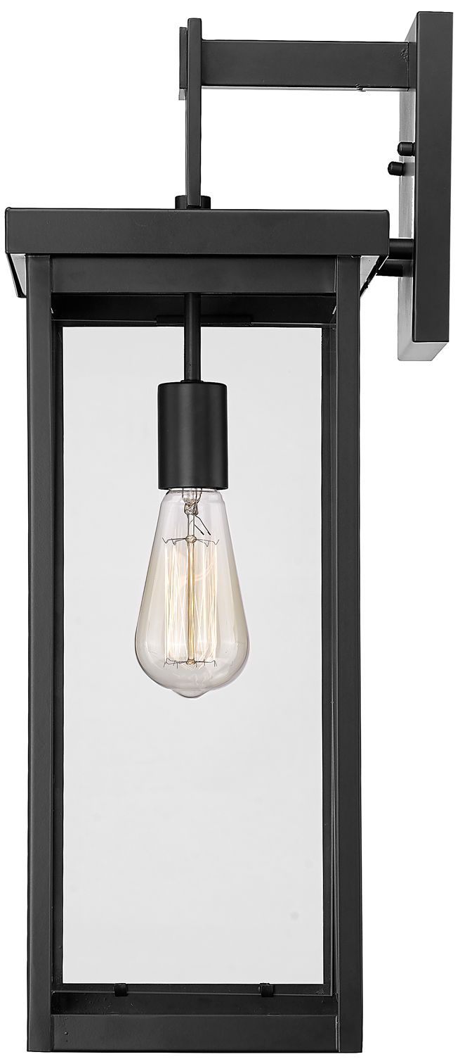 Image 4 Millennium Lighting Barkeley 1 Light 22" Outdoor Sconce Black more views