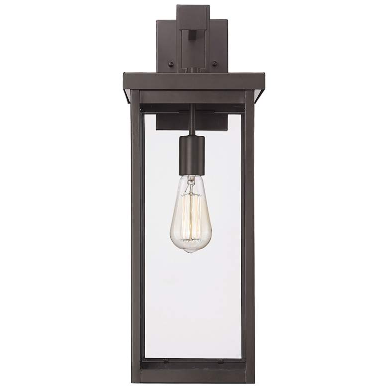 Image 1 Millennium Lighting Barkeley 1 Light 22" Outdoor Sconce Bronze