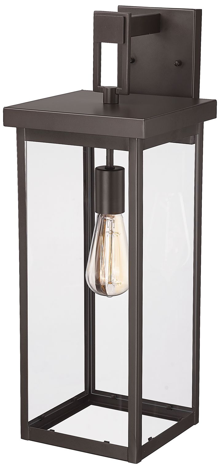 Image 3 Millennium Lighting Barkeley 1 Light 22" Outdoor Sconce Bronze more views