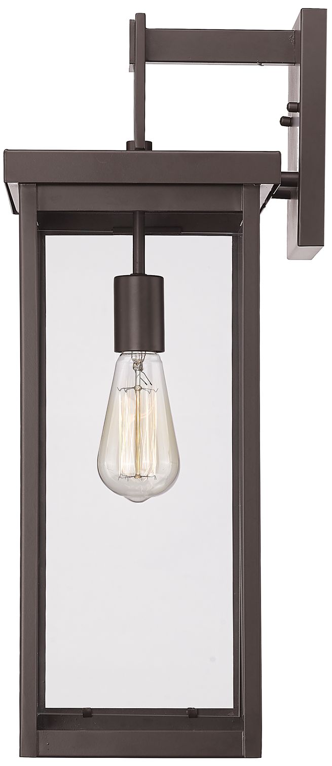 Image 4 Millennium Lighting Barkeley 1 Light 22" Outdoor Sconce Bronze more views
