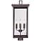 Millennium Lighting Barkeley 4 Light 26.125 inch Outdoor Post Lantern
