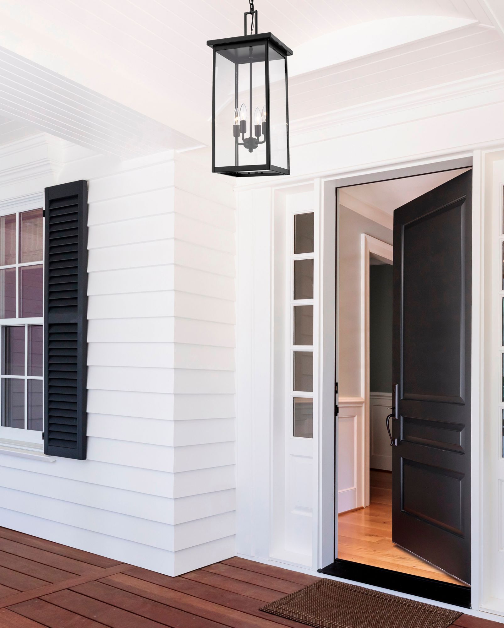 Millennium Lighting Barkeley 4 Light 27 inch Outdoor Lantern Black