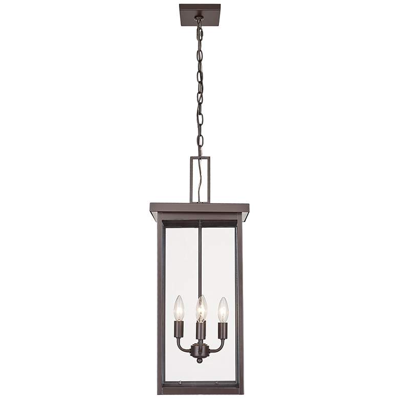 Image 1 Millennium Lighting Barkeley 4 Light 27 inch Outdoor Lantern Bronze
