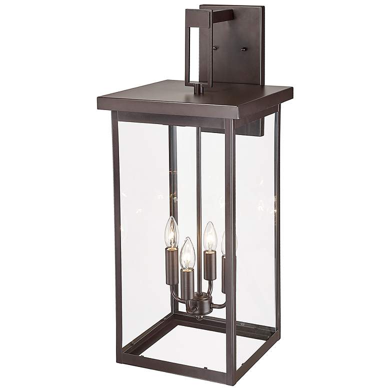 Image 5 Millennium Lighting Barkeley 4 Light 30" Outdoor Sconce Bronze more views
