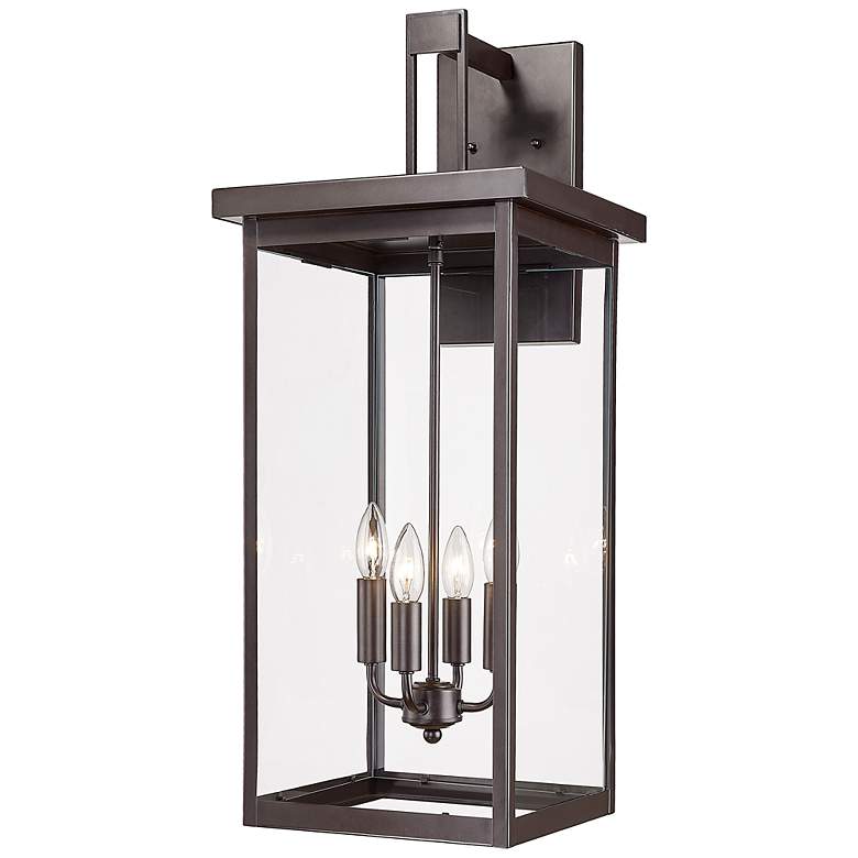 Image 6 Millennium Lighting Barkeley 4 Light 30" Outdoor Sconce Bronze more views