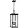 Millennium Lighting Barkeley 4 Lt 27" Outdoor Hanging Lantern in Black