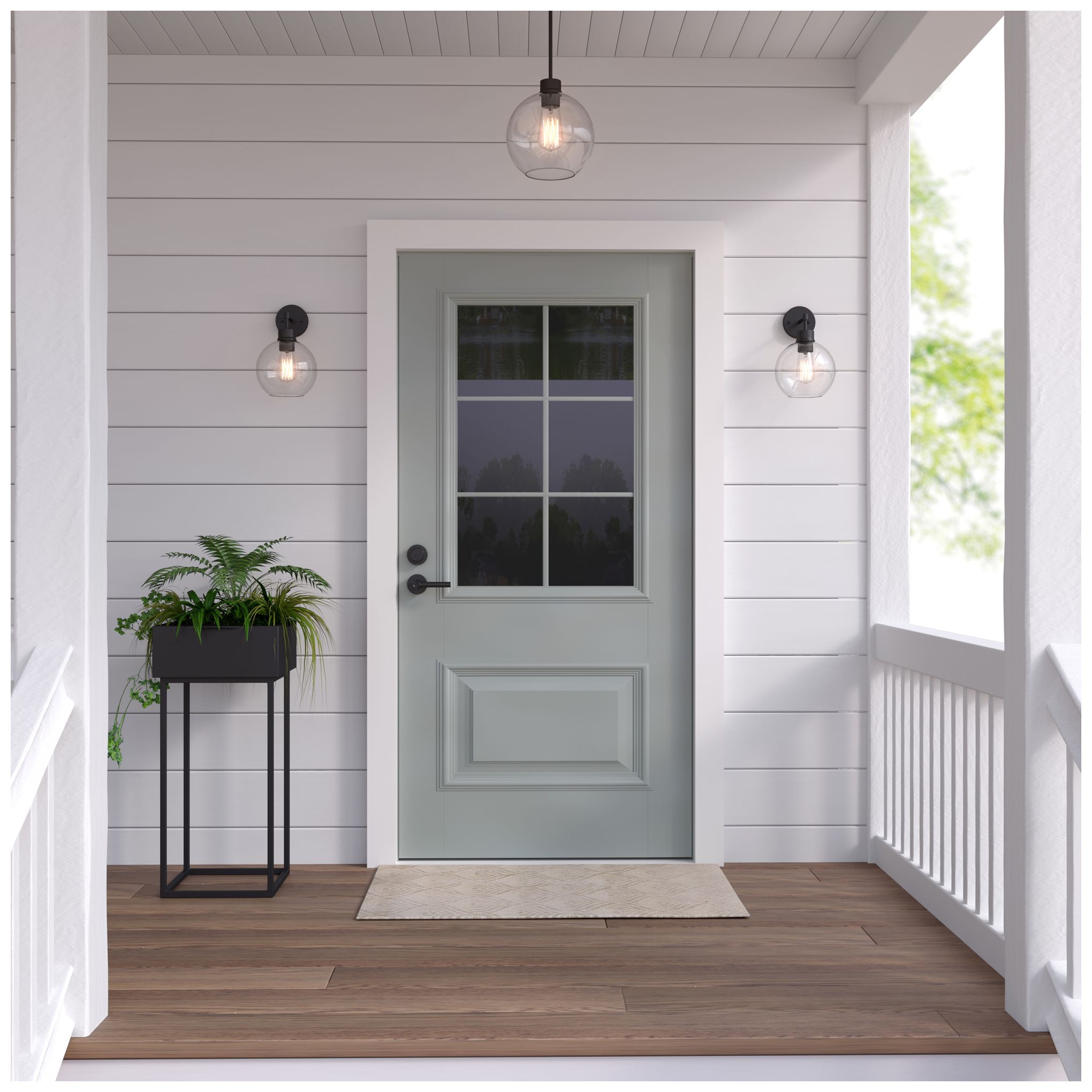 Image 5 Millennium Lighting Basin 1 Light Outdoor Hanging Pendant more views