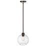 4_Millennium Lighting Basin 10" Bronze and Glass Globe Mini Pendant more views