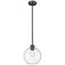 6_Millennium Lighting Basin 10" Bronze and Glass Globe Mini Pendant more views