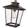 2_Millennium Lighting Bellmon 1 Light Outdoor Pendant in Powder Coat Bronze more views