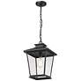 3_Millennium Lighting Bellmon 1 Light Outdoor Pendant Powder Coat Black more views