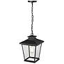 4_Millennium Lighting Bellmon 1 Light Outdoor Pendant Powder Coat Black more views