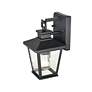 3_Millennium Lighting Bellmon 10" High 1-Light Black Outdoor Wall Sconce more views