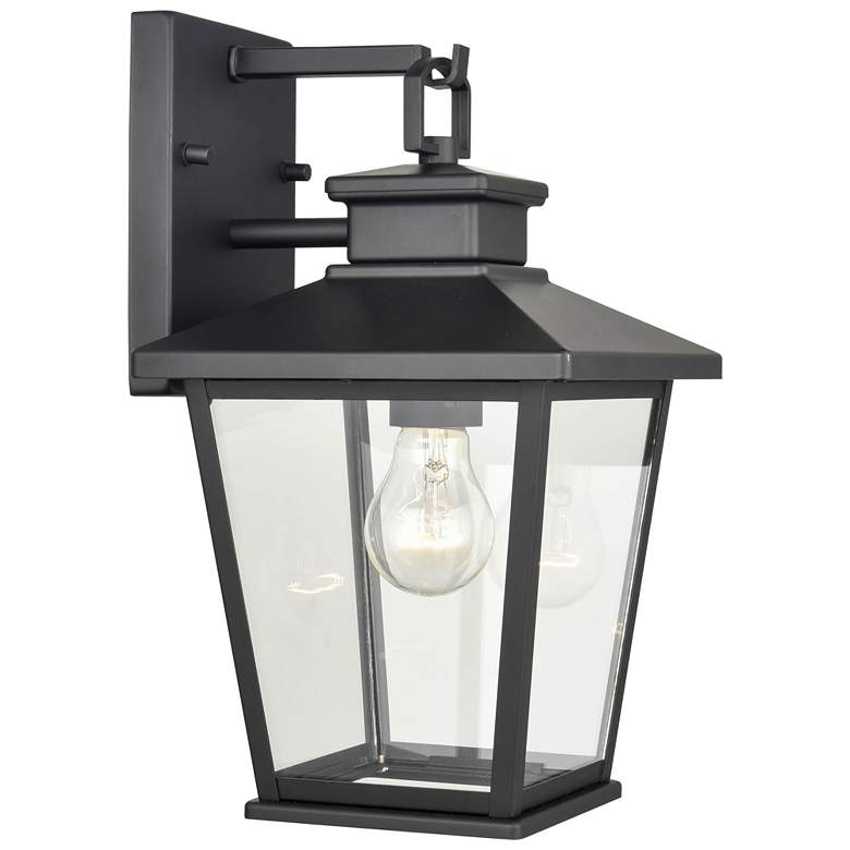 Image 1 Millennium Lighting Bellmon 13" High Black Outdoor Wall Light