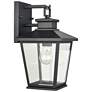 Millennium Lighting Bellmon 13" High Black Outdoor Wall Light