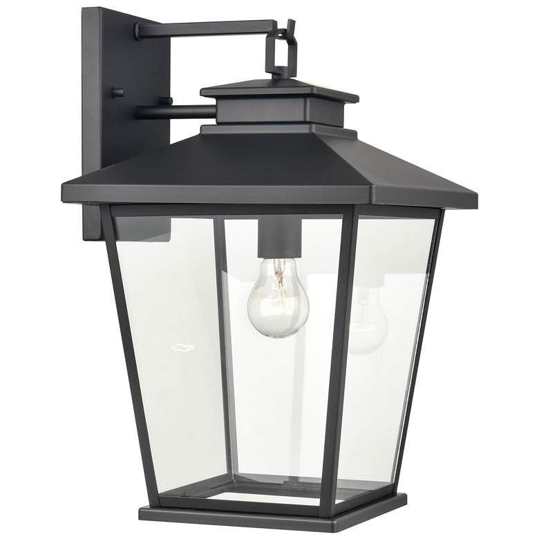 Image 1 Millennium Lighting Bellmon 17 1/4" Black Finish Outdoor Wall Light