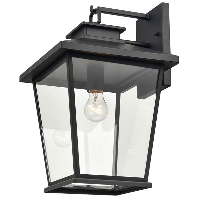 Image 3 Millennium Lighting Bellmon 17 1/4" Black Finish Outdoor Wall Light more views