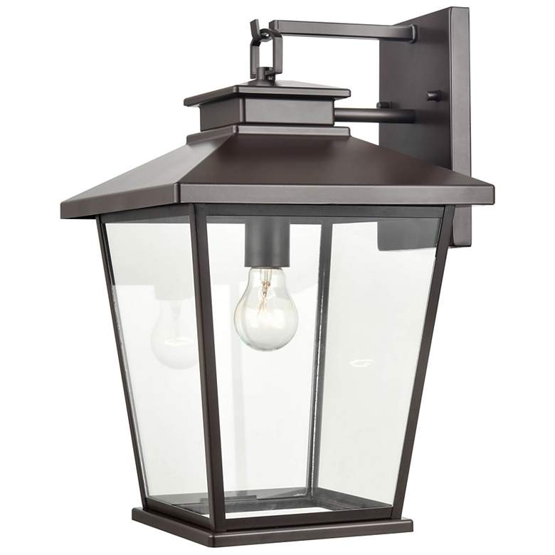Image 3 Millennium Lighting Bellmon 17 1/4" Bronze Outdoor Lantern Wall Light more views