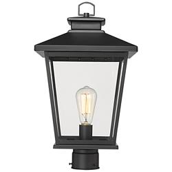 Millennium Lighting Bellmon 19" Black Finish Outdoor Post Lantern