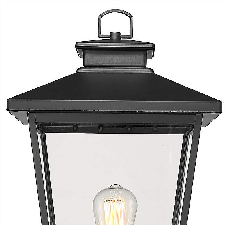 Image 2 Millennium Lighting Bellmon 19" Black Finish Outdoor Post Lantern more views