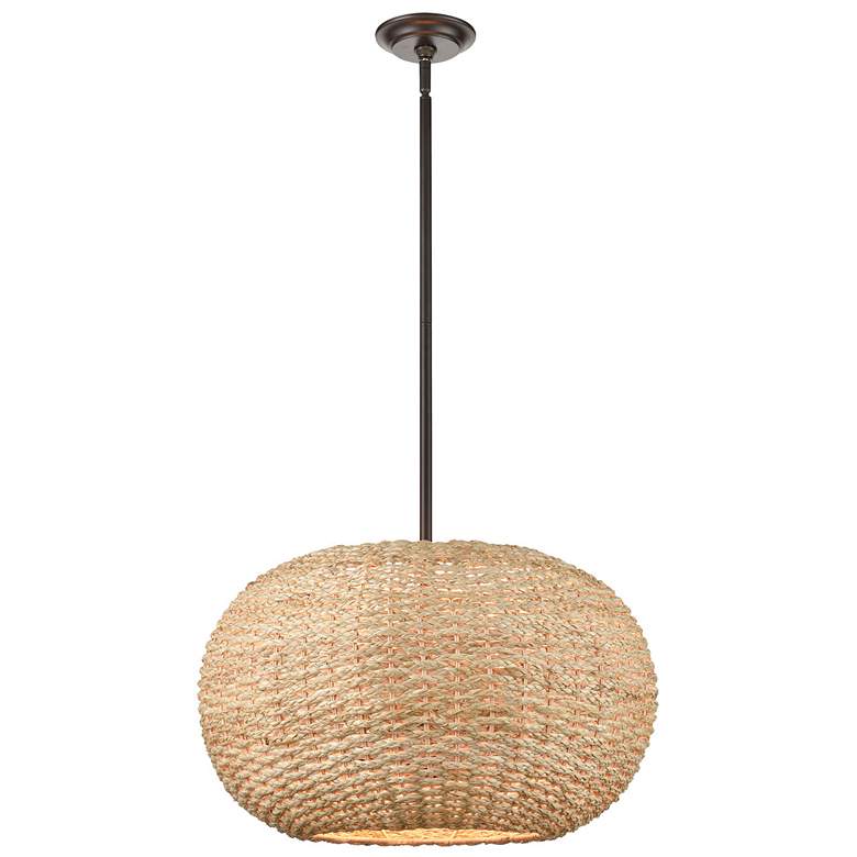 Image 1 Millennium Lighting Bemo 2-Light Pendant in Oiled Bronze