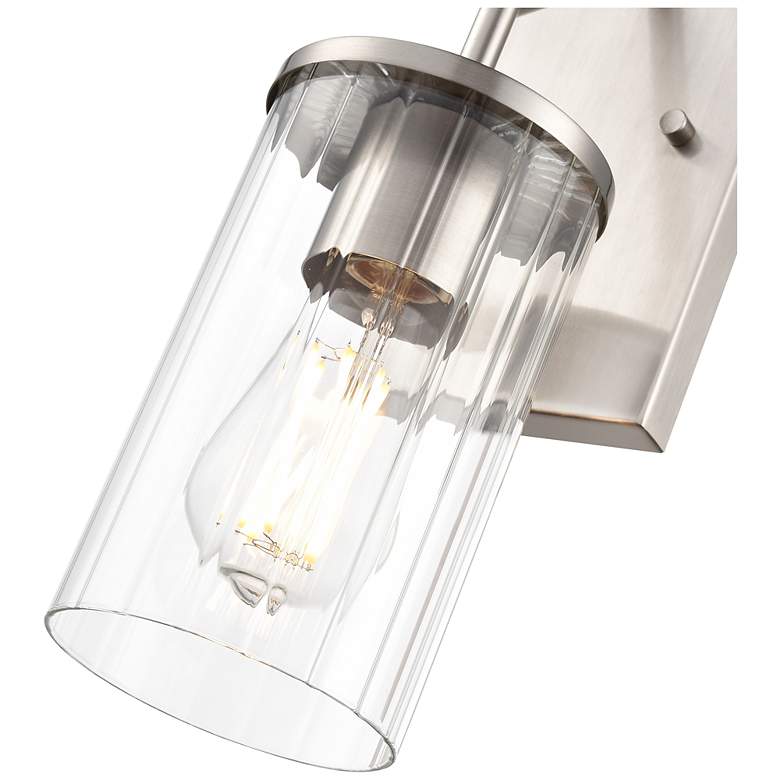 Image 4 Millennium Lighting Beverlly 14 Inch High 1-Light Sconce in Brushed Nickel more views