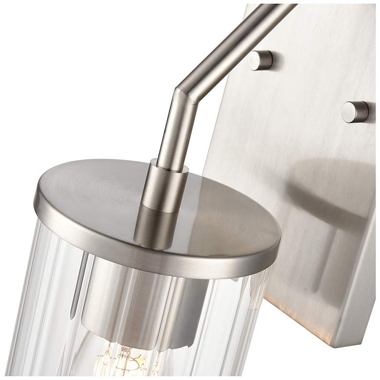 Image 5 Millennium Lighting Beverlly 14 Inch High 1-Light Sconce in Brushed Nickel more views