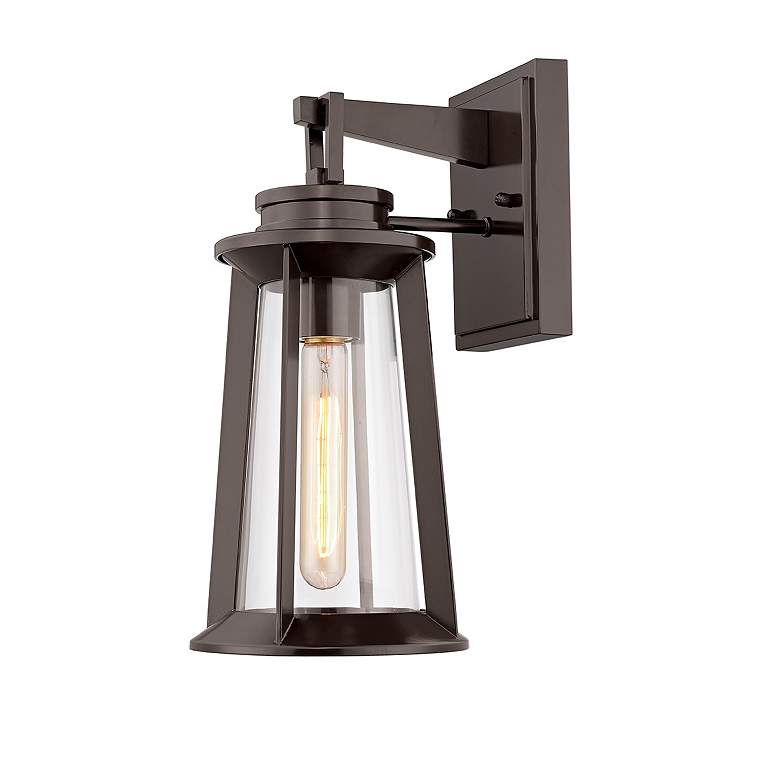 Image 6 Millennium Lighting Bolling 1 Light 15" Outdoor Wall Sconce Bronze more views