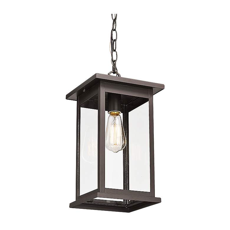 Image 1 Millennium Lighting Bowton 1 Light Outdoor Hanging Lantern