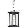 2_Millennium Lighting Bowton 1 Light Outdoor Pendant in Powder Coat Black