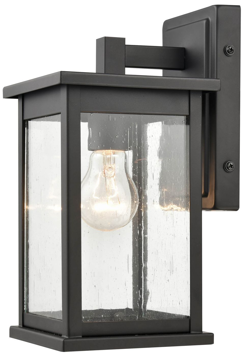 Image 3 Millennium Lighting Bowton 1 Light Outdoor Sconce Black more views