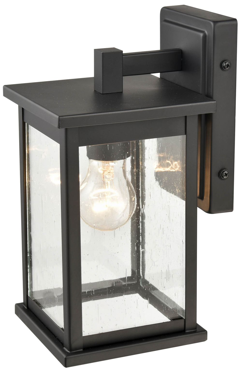 Image 4 Millennium Lighting Bowton 1 Light Outdoor Sconce Black more views