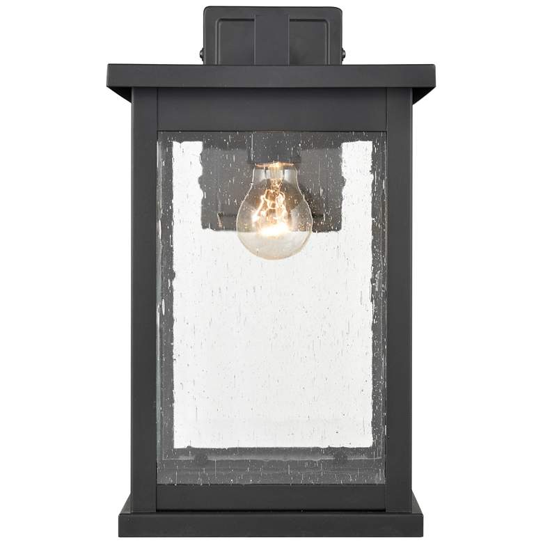 Image 1 Millennium Lighting Bowton 1 Light Outdoor Sconce Black