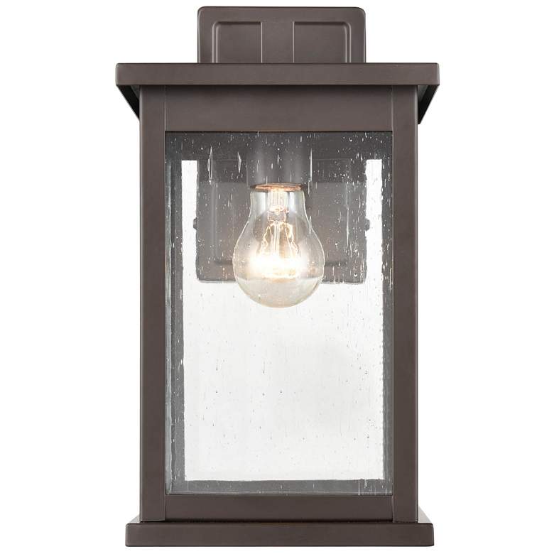 Image 1 Millennium Lighting Bowton 1 Light Outdoor Sconce Bronze