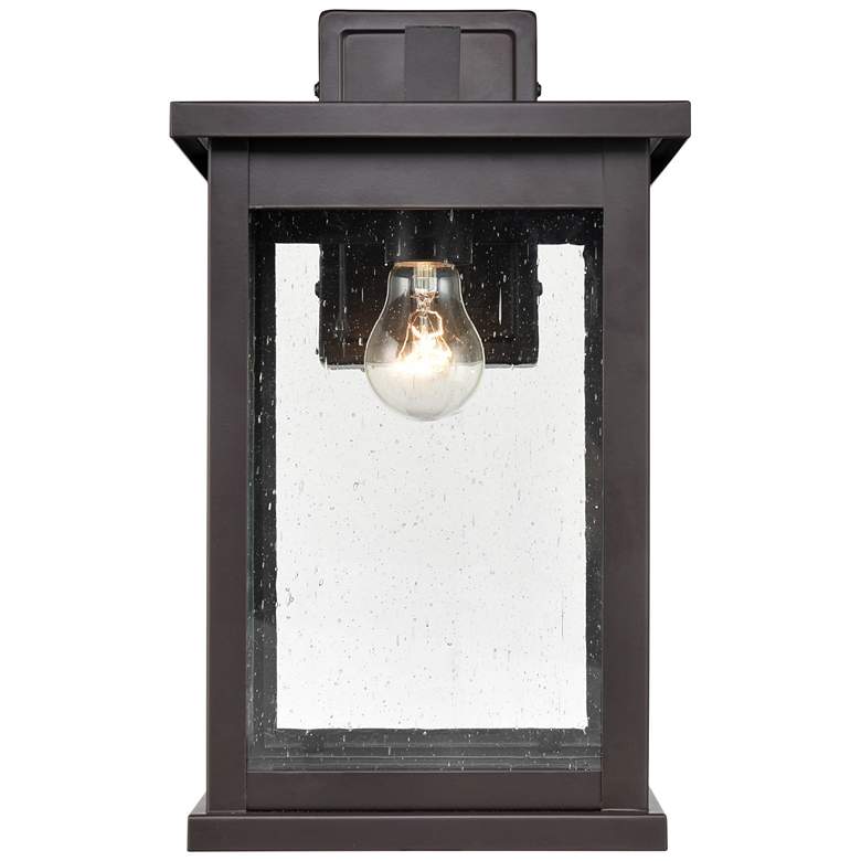 Image 1 Millennium Lighting Bowton 1 Light Outdoor Sconce in Bronze
