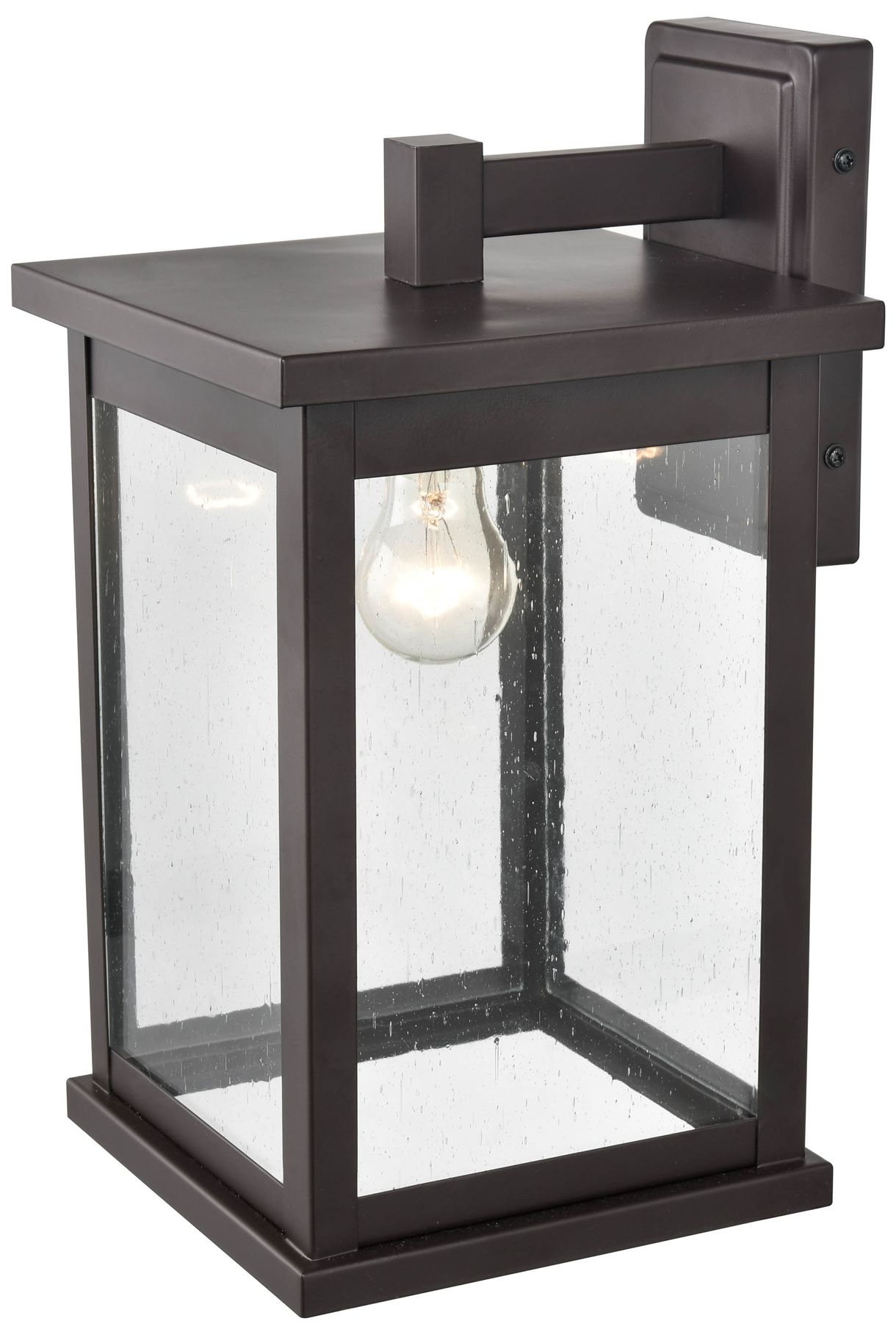 Image 3 Millennium Lighting Bowton 1 Light Outdoor Sconce in Bronze more views