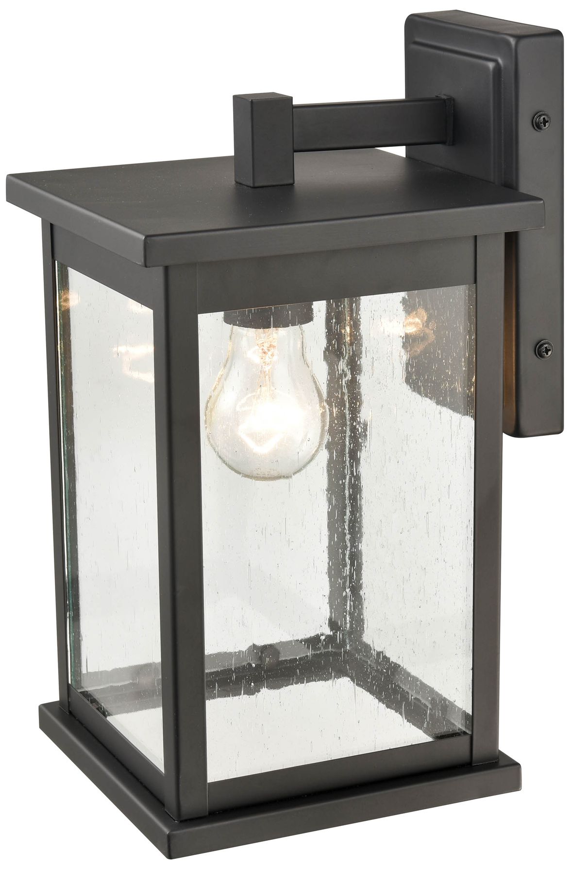 Image 3 Millennium Lighting Bowton 1 Light Outdoor Wall Sconce Black more views